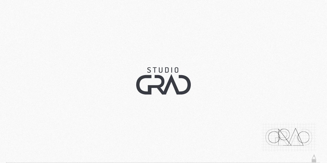 studio grad mimarlık, logo tasarım