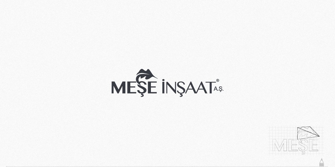 meşe inşaat, logo tasarım