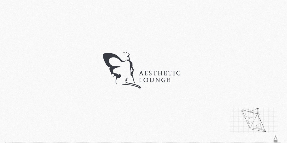 aesthetic lounge, logo tasarım